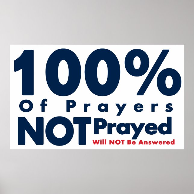 Answered Prayer Poster (Framsidan)