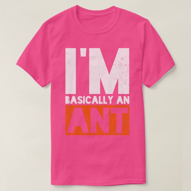 Ant Ant Älskare Ant Keeper T Shirt (Design framsida)