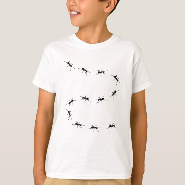 Ant Ants håller fast och Farm Gift fnun T Shirt (Framsida)