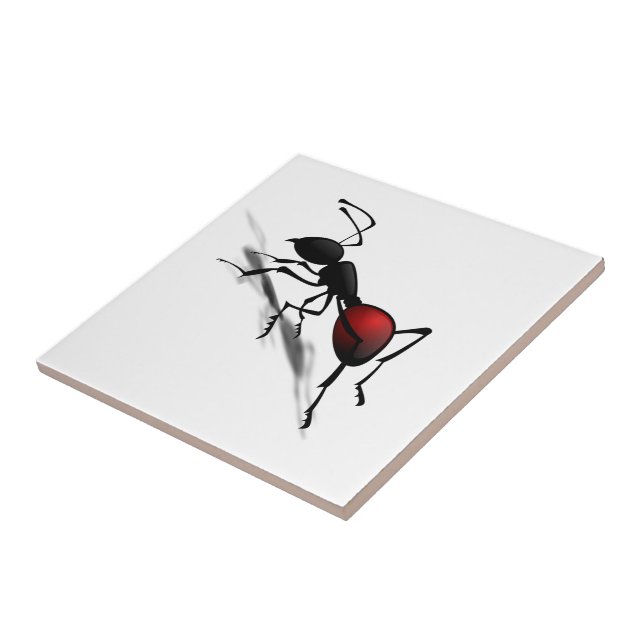 Ant Ceramic Tile Gift Kakelplatta (Sidan)