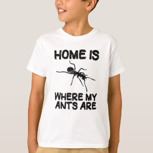 Ant Farm Ants håller Insektrare citattecken T Shirt