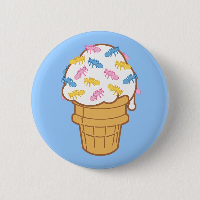 Ant Ice Cream Knapp (Framsida)
