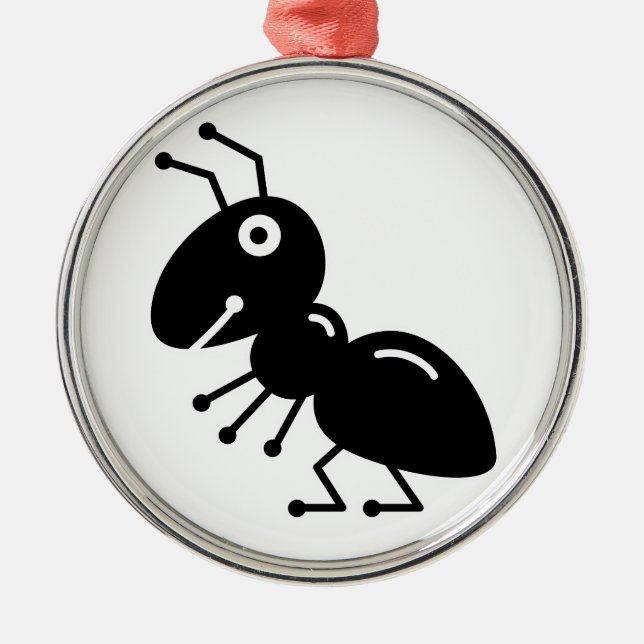 Ant Julgransprydnad Metall (Framsidan)
