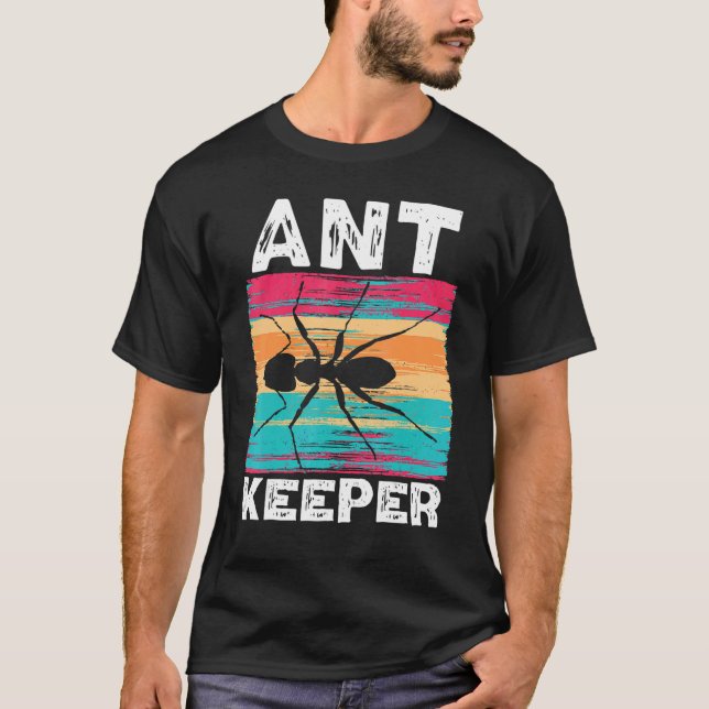 Ant Keeper Ant Whisperer Ant   Insect World Ant Da T Shirt (Framsida)