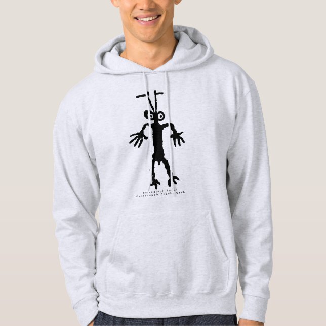 Ant Man Petroglyph T-Shirt Hoodie (Framsida)