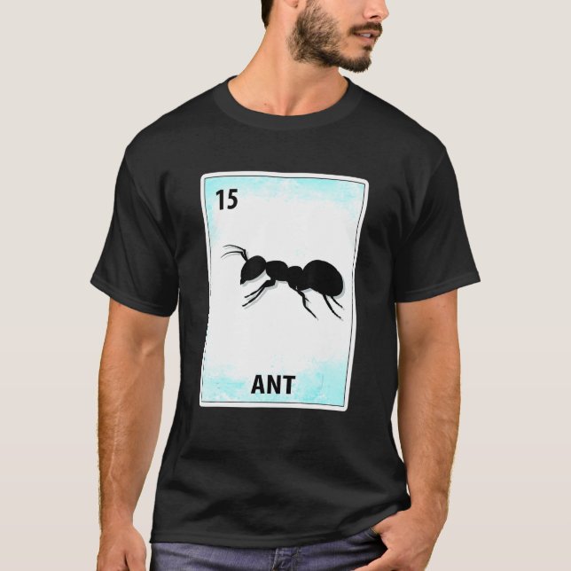 Ant mexikanska kort t shirt (Framsida)