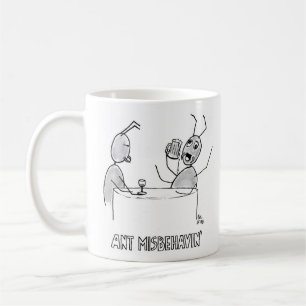 Ant Misbehavins kaffe mugg