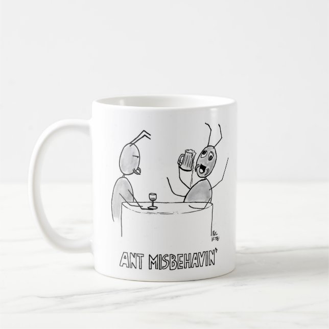 Ant Misbehavins kaffe mugg (Vänster)
