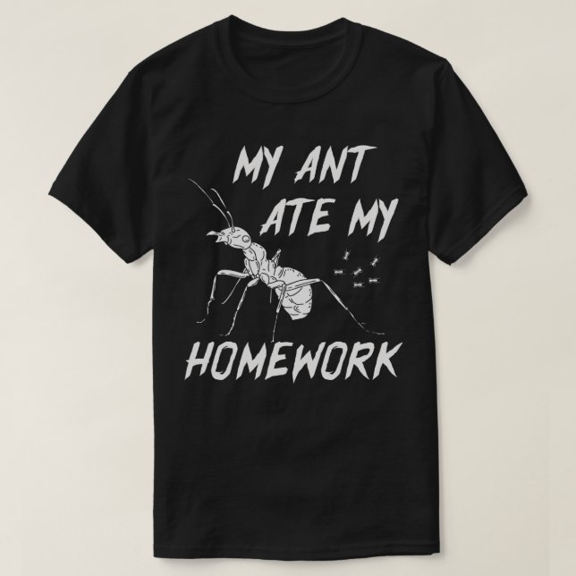 Ant Pest Nature Crawling Gift Ant Kryp 7 T Shirt (Design framsida)