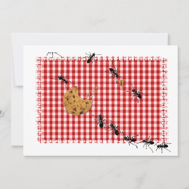 Ant Picnic Inbjudan (Framsida)