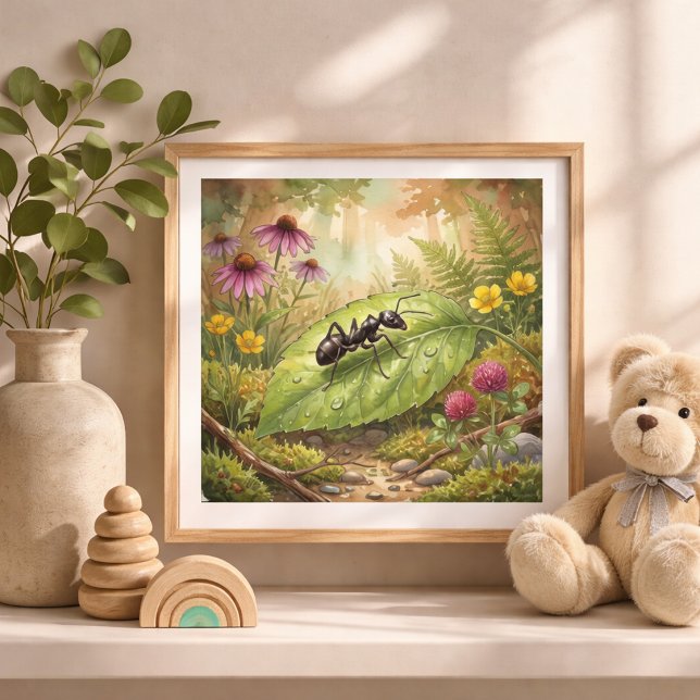 Ant Små Insekter Barnkammare Poster (Skapare uppladdad)