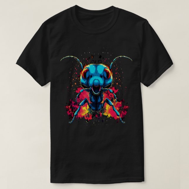 Ant Smiling T Shirt (Design framsida)