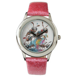 Ant-tastisk konst armbandsur