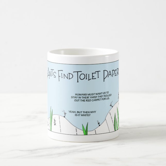 Ant Toilet Papper Kaffemugg (Center)