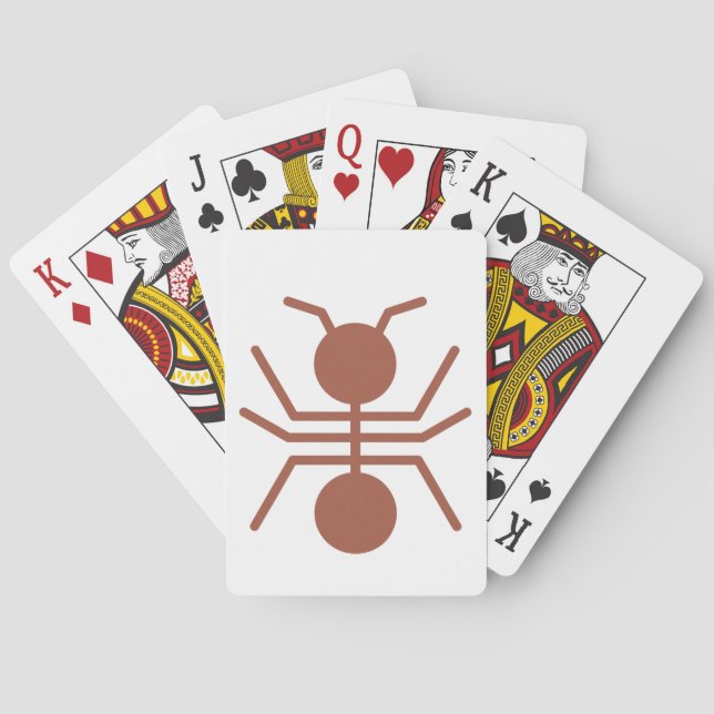 Ant-uppspelningskort Spel Kort (Baksidan)