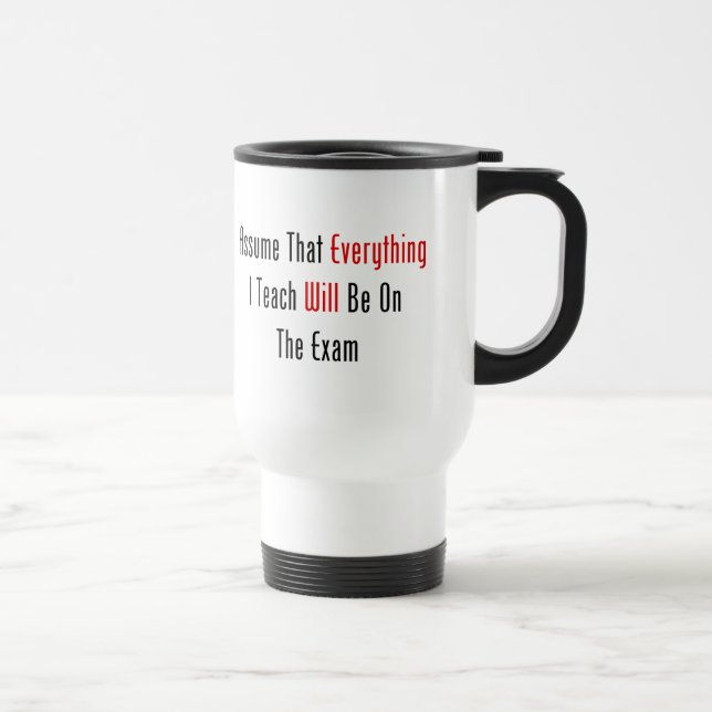 Anta att allt ska är på examen resemugg (Höger)