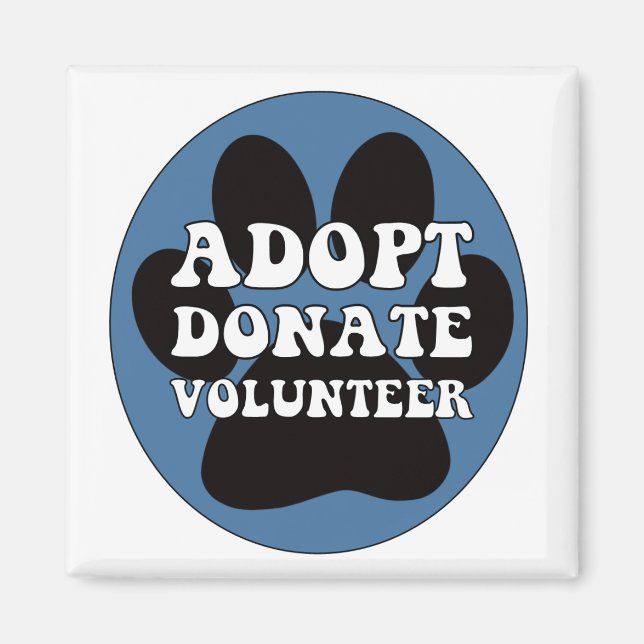 Anta donate Volunteer Magnet (Framsidan)