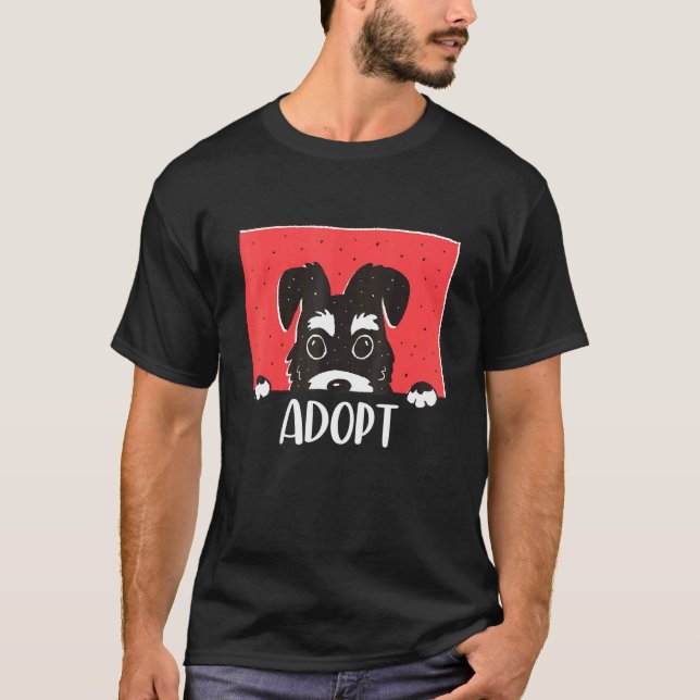 Anta Dont Shop Spara Animals Rädding Strays T Shirt (Framsida)