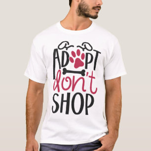 Anta Dont Shop Spara Rädda djuren Awareness T Shirt