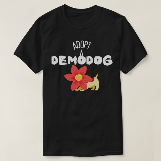 Anta en demodog t shirt (Design framsida)