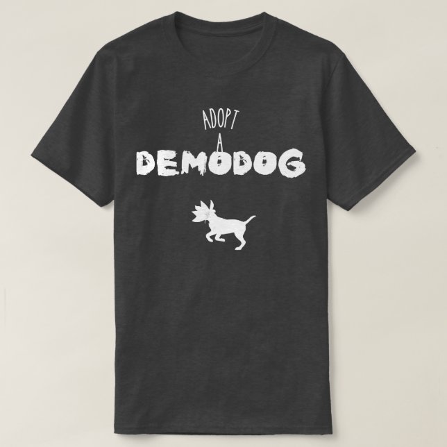 Anta en demohund 1 t shirt (Design framsida)