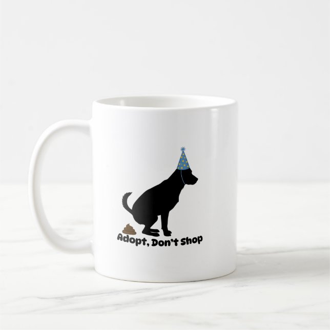 Anta en friluftspets-dag | Rädding Support Mugg (Vänster)