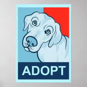 Anta en Hund Poster