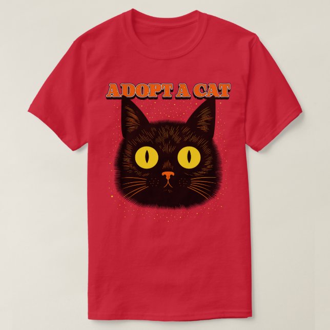 Anta en katt t shirt (Design framsida)