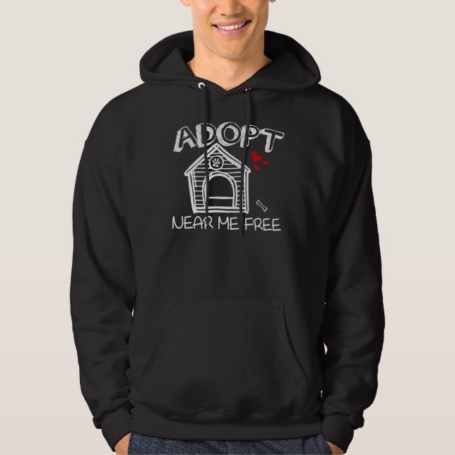 Anta en labrador-kvarhållare nära mig gratis hoodie (Framsida)