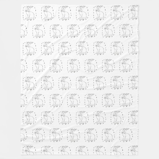 Anta en människa fleecefilt (Framsidan)