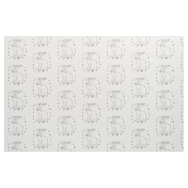 Anta en människa tyg (Fat Quarter)