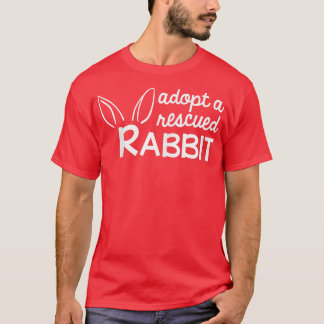 Anta en räddad kanin, Bunny Adopter T Shirt