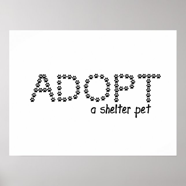 Anta en Shelter Pet Tass Poster (Framsidan)