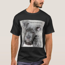 Anta en skyddspenna - Pit Bull T Shirt