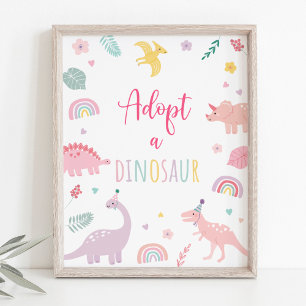 Anta ett nederländskt Rosa Boho-födelsedagsskylt Poster