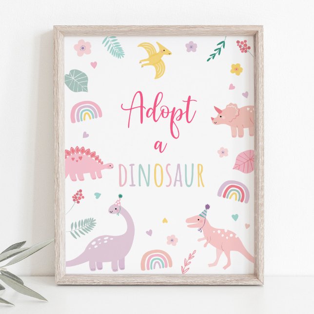 Anta ett nederländskt Rosa Boho-födelsedagsskylt Poster (Skapare uppladdad)