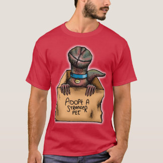 Anta ett Stranger-sällskapsdjur T Shirt