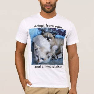 Anta från ditt lokala djurskydd t shirt