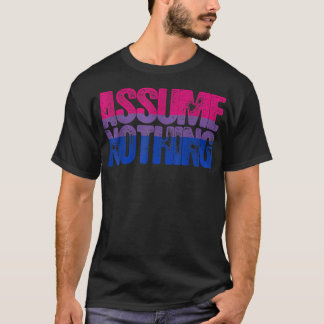Anta ingenting Bisexuell stolthet T Shirt