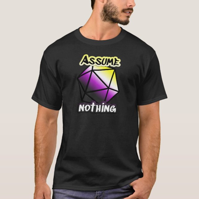 Anta inget Pride T-Shirt (Framsida)