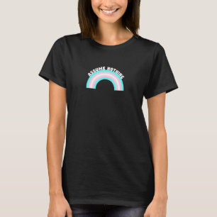 Anta inget Transgender Pride Trans Rainbow Lgb T Shirt