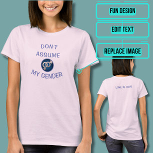 Anta inte min Gender T Shirt