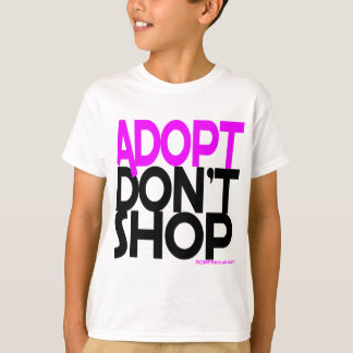 Anta inte Shop! Stöd till Räddingar! Tee Shirt