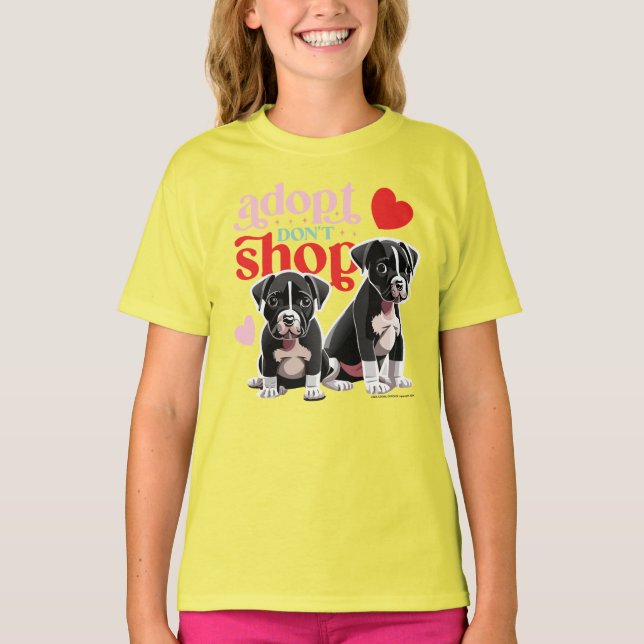Anta inte Shop! T Shirt (Framsida)