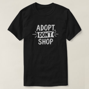 Anta, köp inte Rädding Pet-tjänst T Shirt