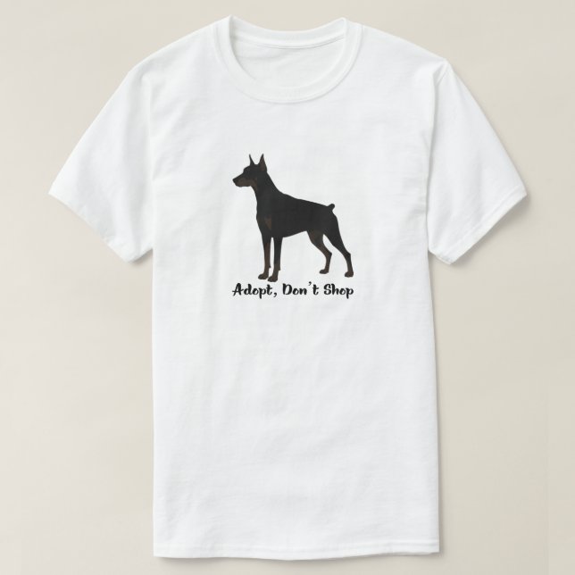 Anta, köp inte | Rädding Pet-tjänst T Shirt (Design framsida)