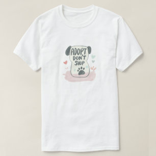 Anta, köp inte Rädding Pet-tjänst T Shirt