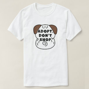 Anta, köp inte Rädding Pet-tjänst T Shirt