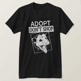 Anta, köp inte skrynklande motgift - Opossum Kärle T Shirt