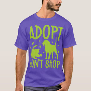 Anta och inte handla Djurskydd T Shirt